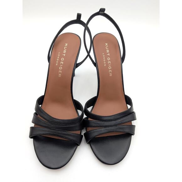 Kurt Geiger Brixton Ankle Strap Stiletto Heel Sandal Women's Black Size US9.5 - Picture 13 of 13